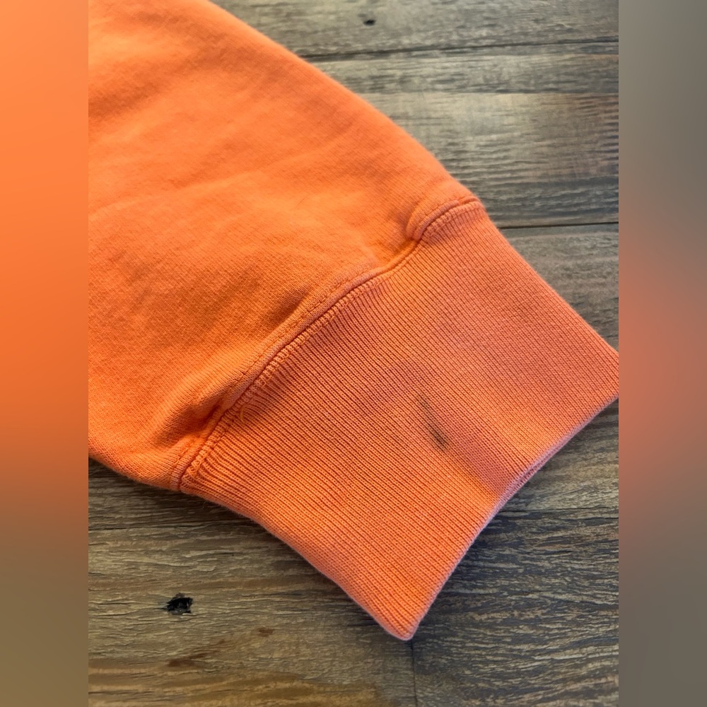 GAP Retro Vintage Orange Repurposed Halloweentown Sweatshirt Oversized - Picture 8 of 12